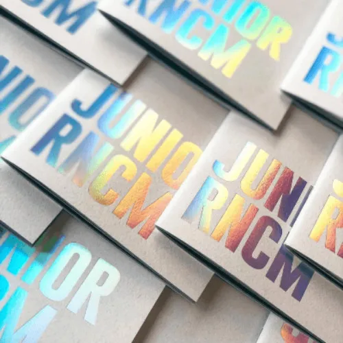 Holographic Foiling